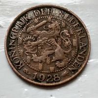 Нидерланды 1 цент, 1928 1-11-47