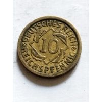 Германия 10 пфенинг 1925 Е