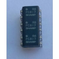Оптопара транзисторная PC817, PC837 (dip-12) Цена за 5шт!!!