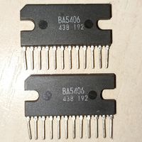 BA5406, Двухканальный усилитель НЧ, [SILP-12]