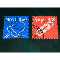 Норвегия 1999 Стандарт. Полная серия 2 марки