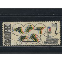 Чехословакия ЧССР 1986 90 летие Национального Олимпийского комитета  #2861
