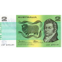 Австралия, 2 доллара (1966-1985 г.г.), UNC