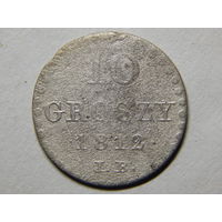Польша 10 грошей 1812г.Варшавское герцогство
