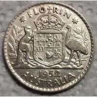 Австралия флорин 1952