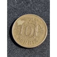 Финляндия 10 пенни 1975