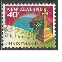 Новая Зеландия. Рождество. 1997г. Mi#1627.