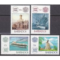 1988 Барбадос 705-708 Корабли 8,00 евро