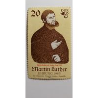ГДР 1982. 500 лет со дня рождения Мартина Лютера