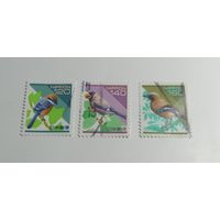 Япония 1998. Префектурные марки - Хоккайдо, Птицы. Полная серия