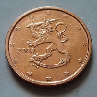5 евроцентов, Финляндия 2000 г., AU