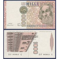 Италия, 1000 лир 1982 г., P-109b, UNC