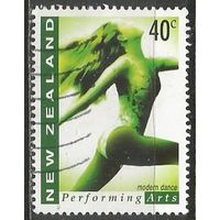 Новая Зеландия. Искусство модернистского танца. 1998г. Mi#1645.