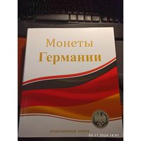 Папка для листов для монет Германии